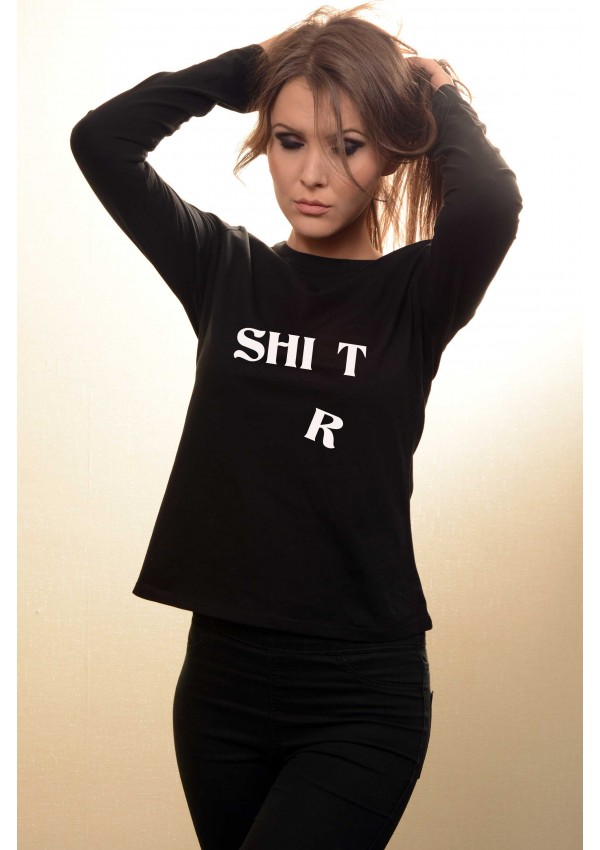 Tricou cu maneca lunga Shi t